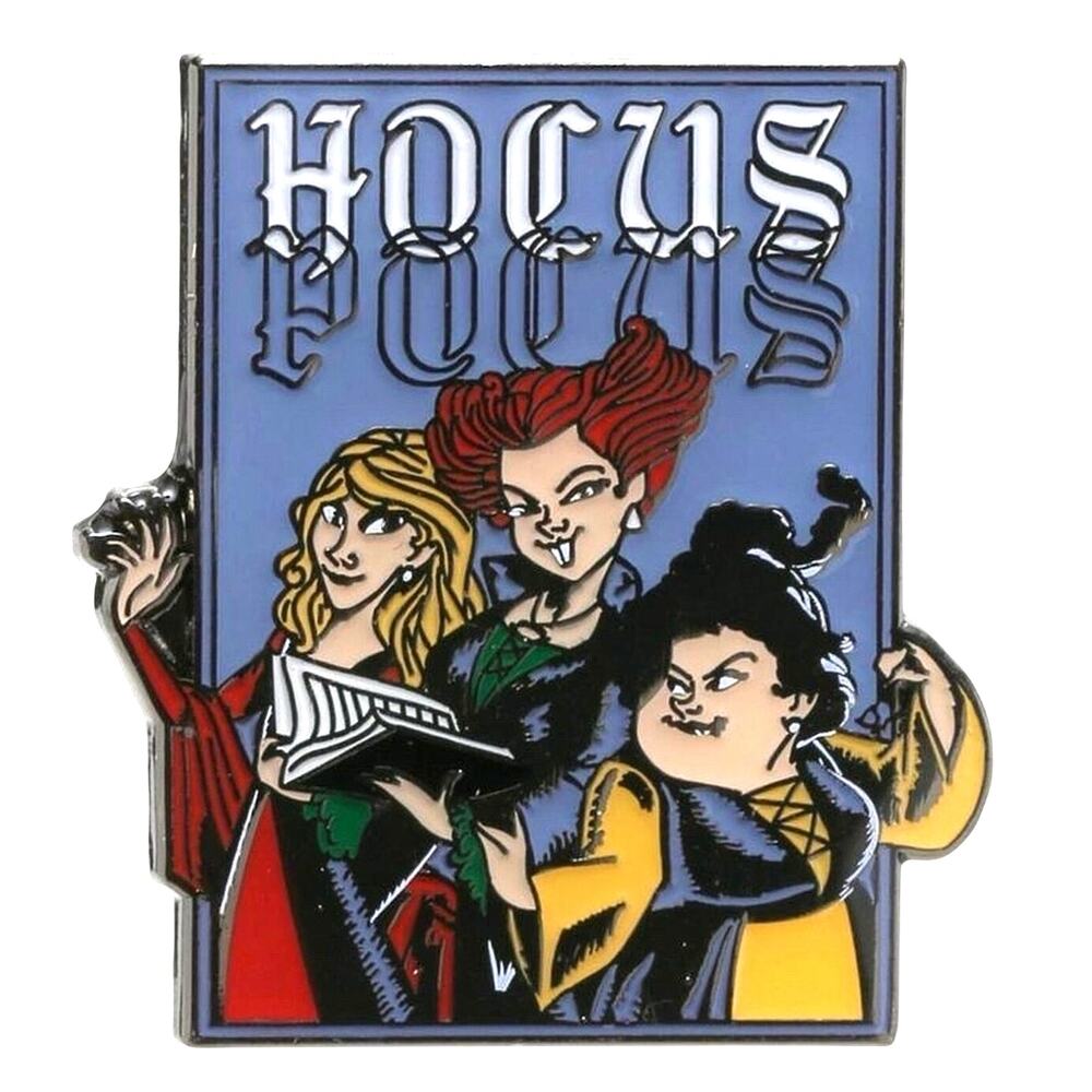 Loungefly Disney Hocus Pocus Sanderson Sisters Enamel Pin new Halloween